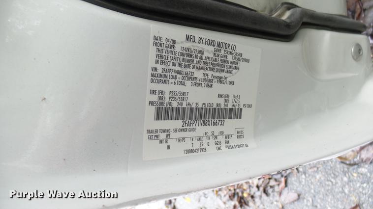 image for item DC1795 2008 Ford Crown Victoria Police Interceptor