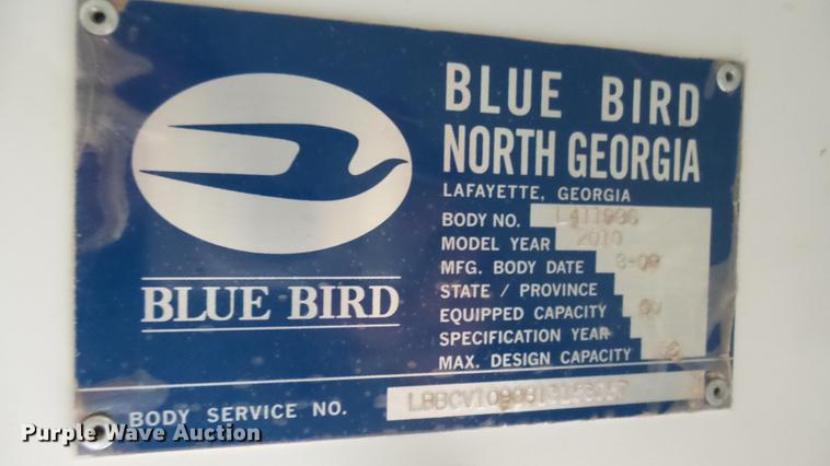 image for item DC1801 2010 Blue Bird Vision school bus