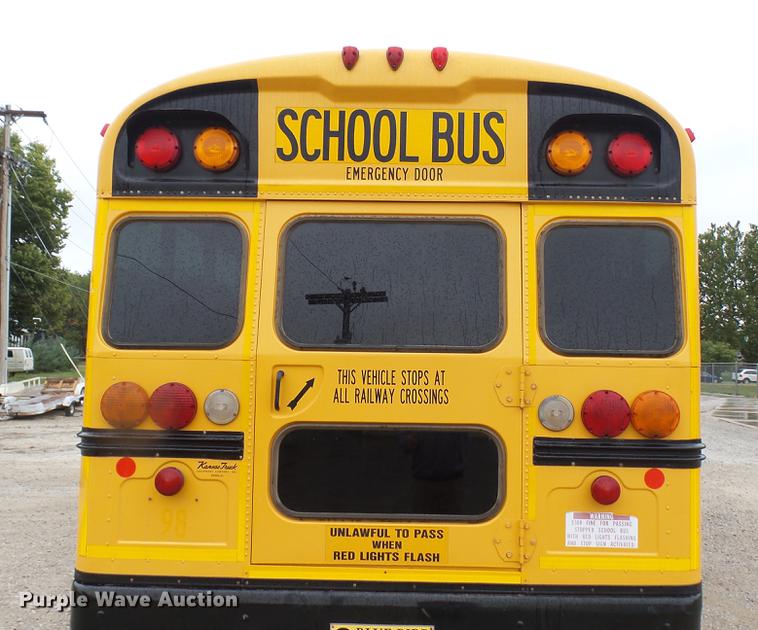 image for item DC1801 2010 Blue Bird Vision school bus