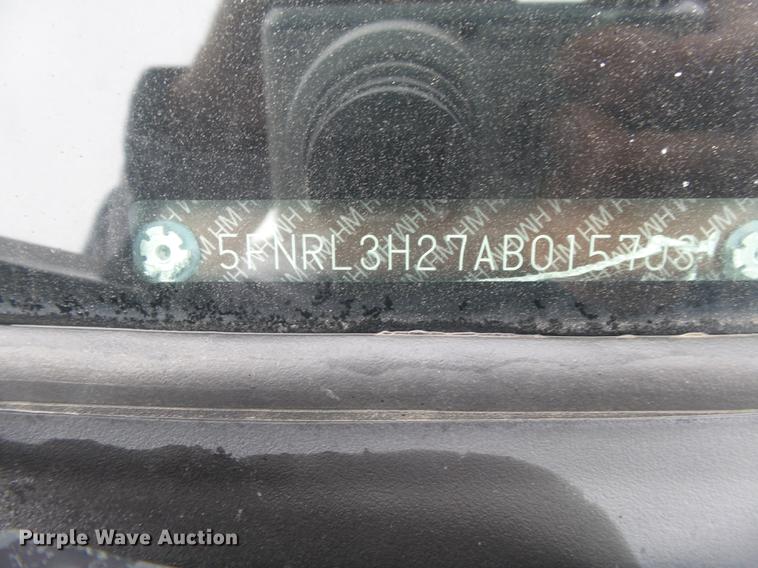 image for item DC3803 2010 Honda Odyssey van