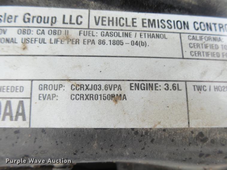 image for item DC3804 2012 Dodge Grand Caravan van