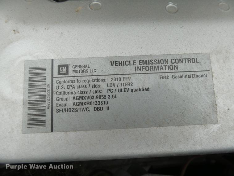 image for item DC3805 2010 Chevrolet Impala