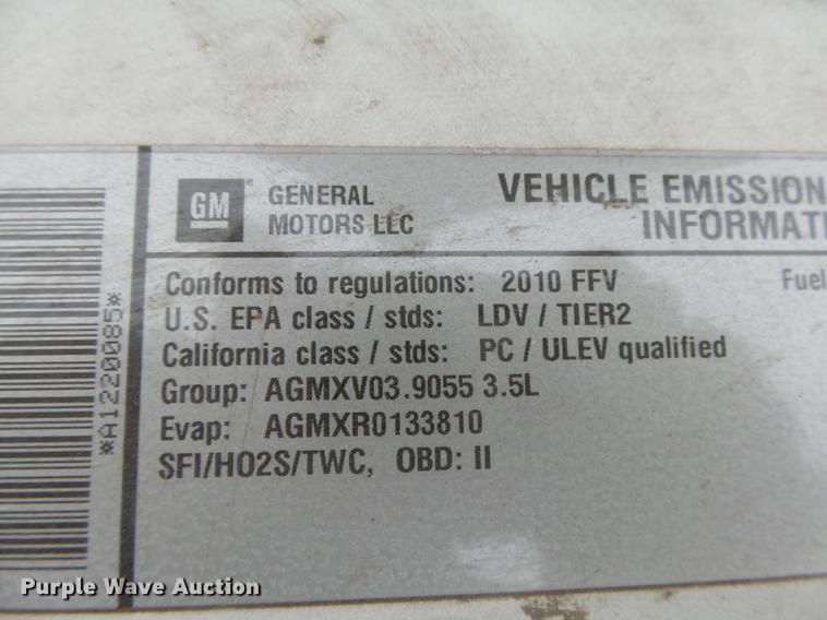 image for item DC3806 2010 Chevrolet Impala