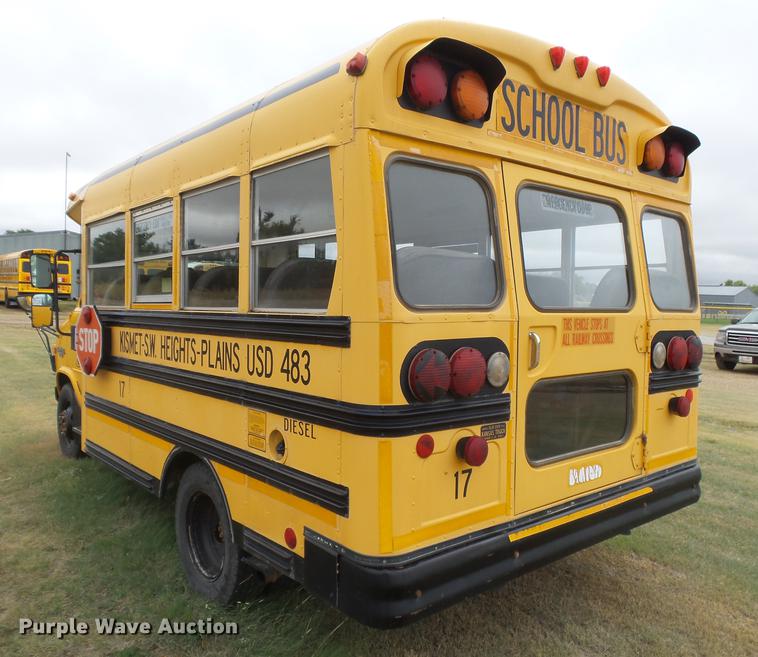 image for item DC3824 1996 Chevrolet G30 school bus