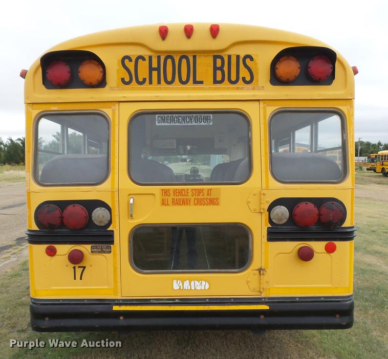image for item DC3824 1996 Chevrolet G30 school bus