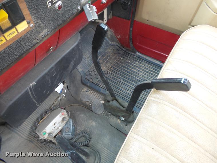 image for item DC3825 1985 GMC 7000 fire truck