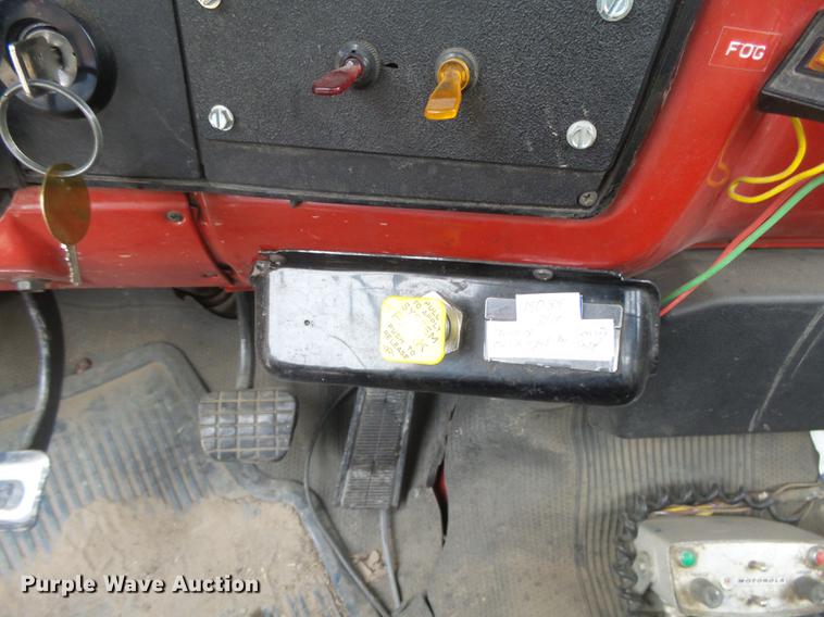 image for item DC3825 1985 GMC 7000 fire truck