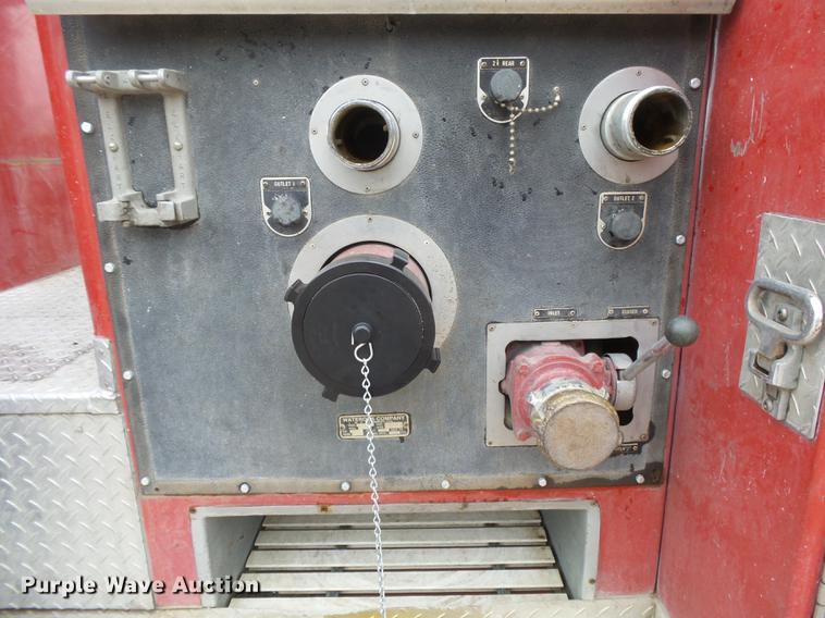 image for item DC3825 1985 GMC 7000 fire truck