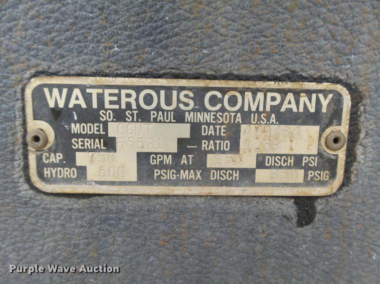 image for item DC3825 1985 GMC 7000 fire truck