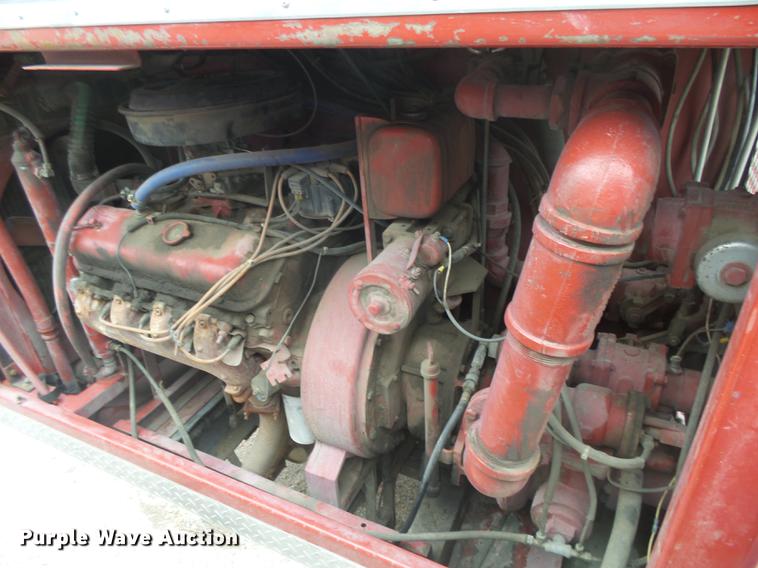 image for item DC3825 1985 GMC 7000 fire truck