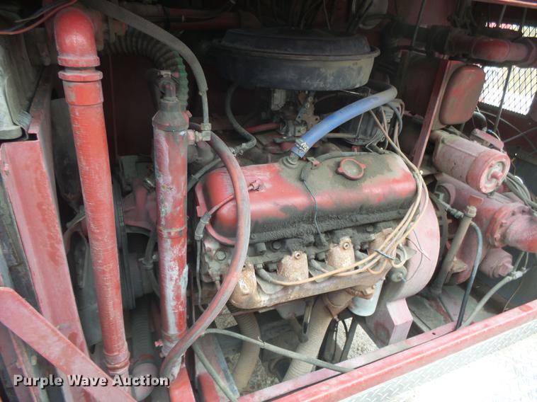 image for item DC3825 1985 GMC 7000 fire truck