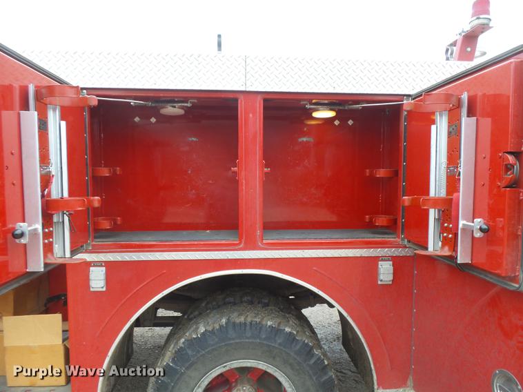 image for item DC3825 1985 GMC 7000 fire truck