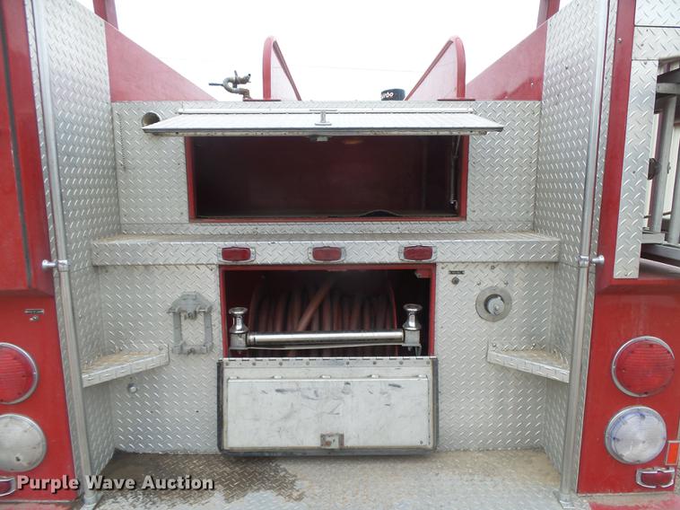 image for item DC3825 1985 GMC 7000 fire truck