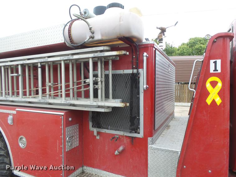 image for item DC3825 1985 GMC 7000 fire truck