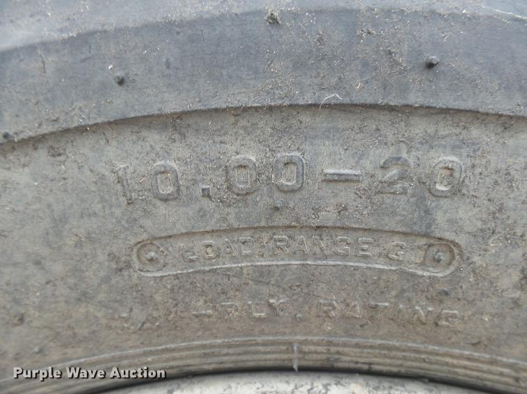 image for item DC3825 1985 GMC 7000 fire truck