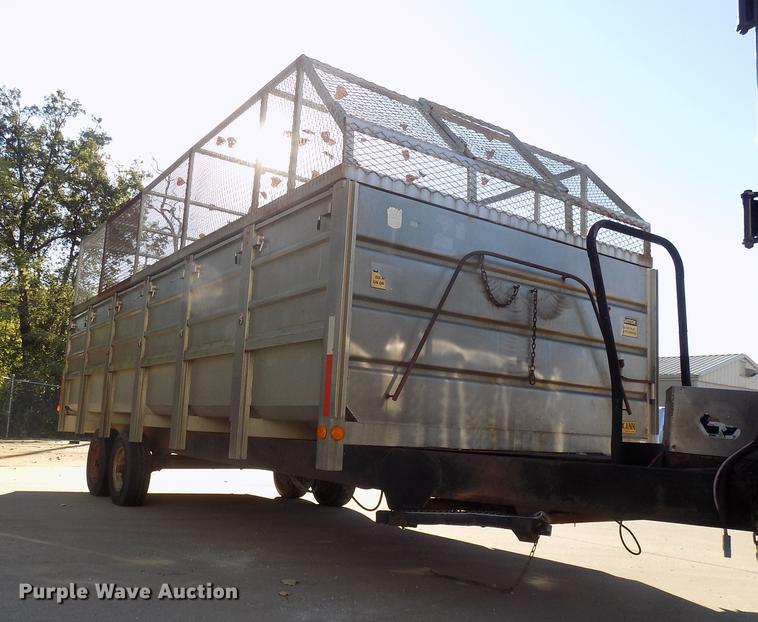 image for item DC4793 1990 Kann recycling dump trailer