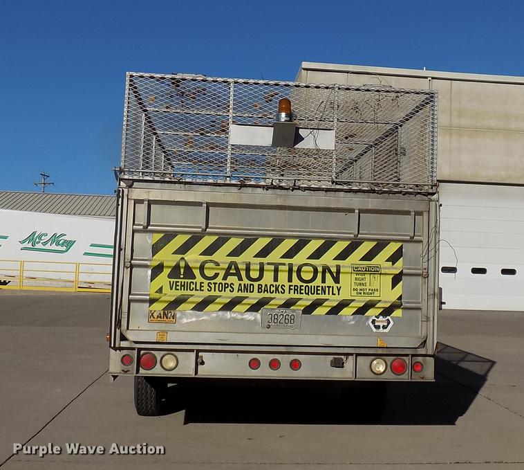 image for item DC4793 1990 Kann recycling dump trailer