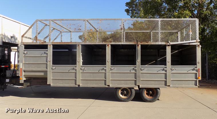 image for item DC4793 1990 Kann recycling dump trailer