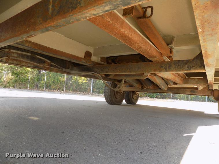 image for item DC4793 1990 Kann recycling dump trailer