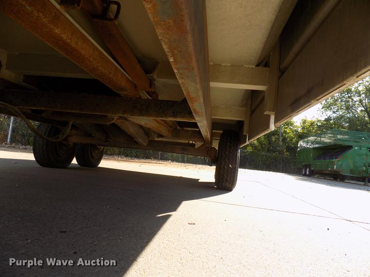 image for item DC4793 1990 Kann recycling dump trailer