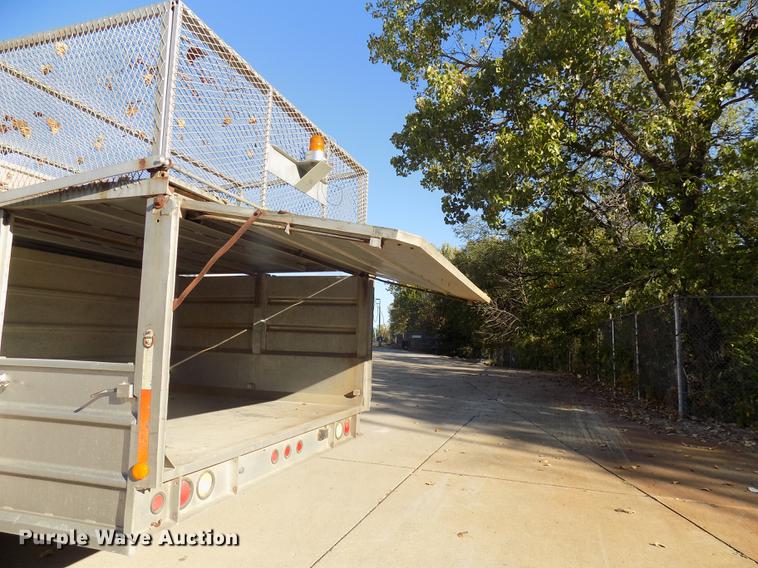 image for item DC4793 1990 Kann recycling dump trailer