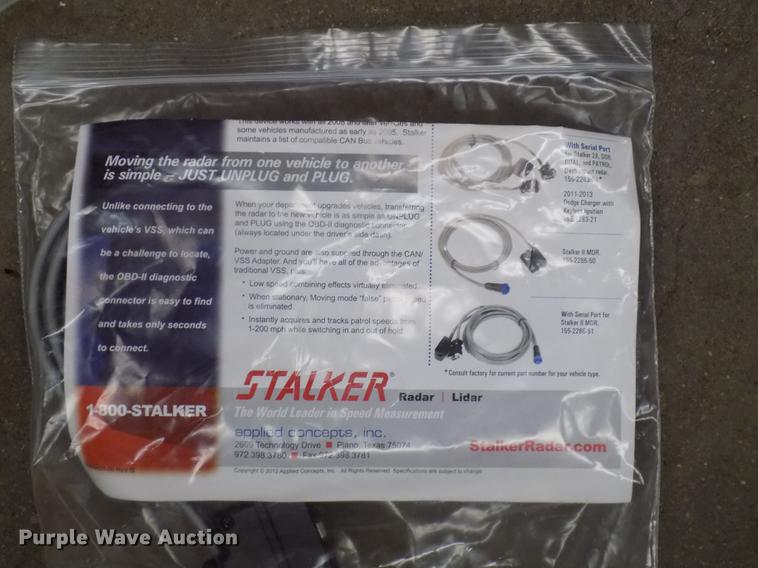image for item DC4898 Stalker dual DSR radar unit