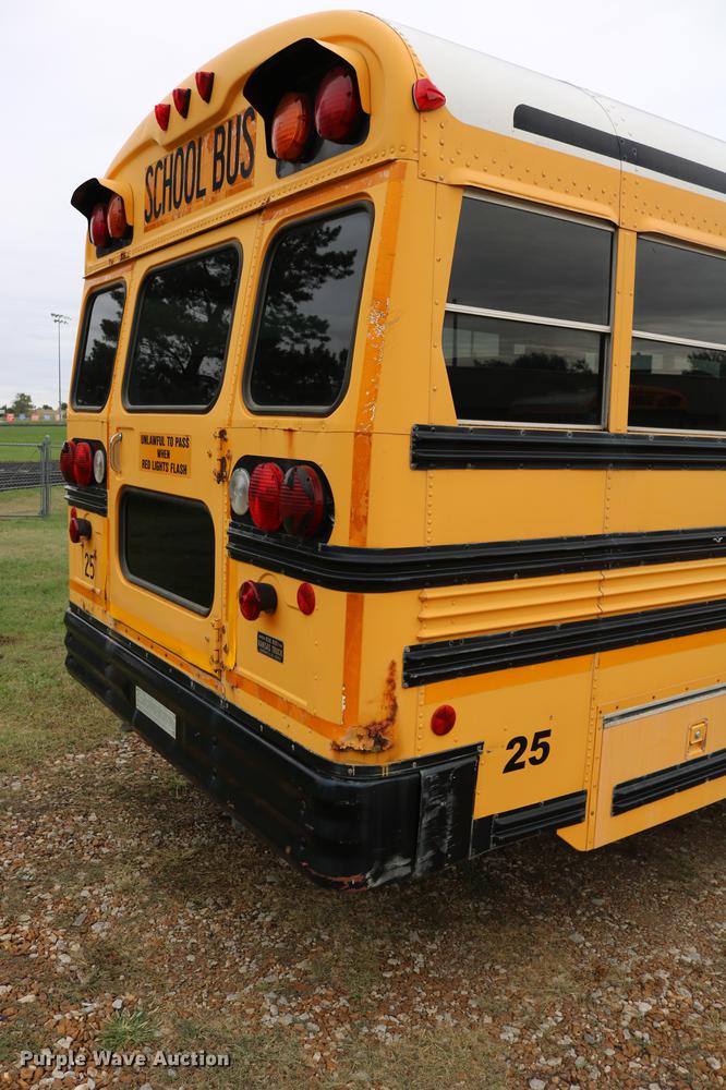 image for item DD0037 2000 Blue Bird TC2000 school bus