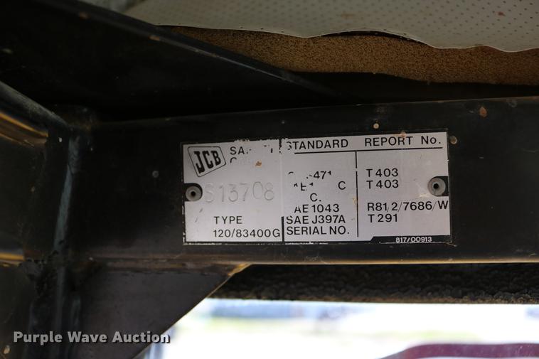 image for item DD0063 JCB 1400B backhoe