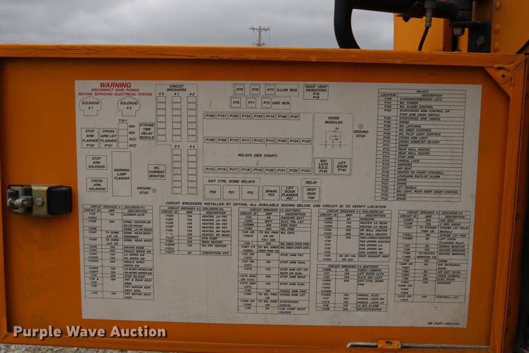 image for item DD0069 2004 Blue Bird Vision school bus