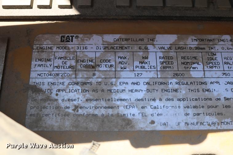 image for item DD0127 1992 GMC TopKick bucket truck