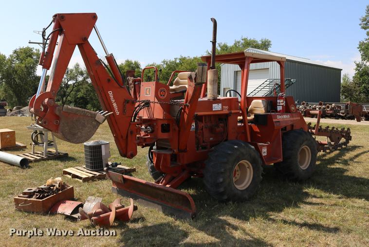 image for item DD0128 1986 Ditch Witch 7510DD trencher