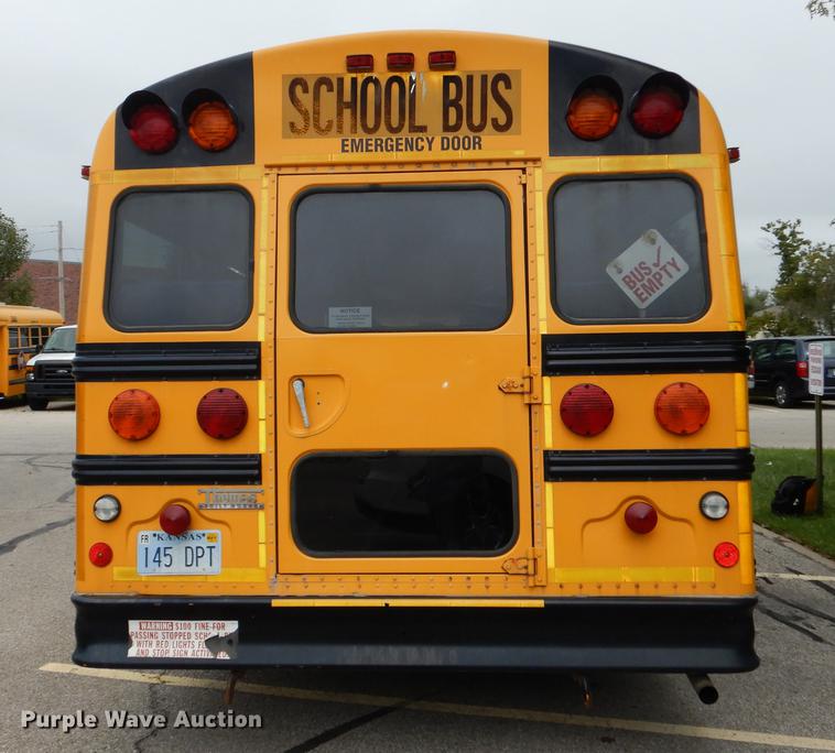 image for item DD0751 2002 GMC Savana G3500 Cargo Thomas school bus