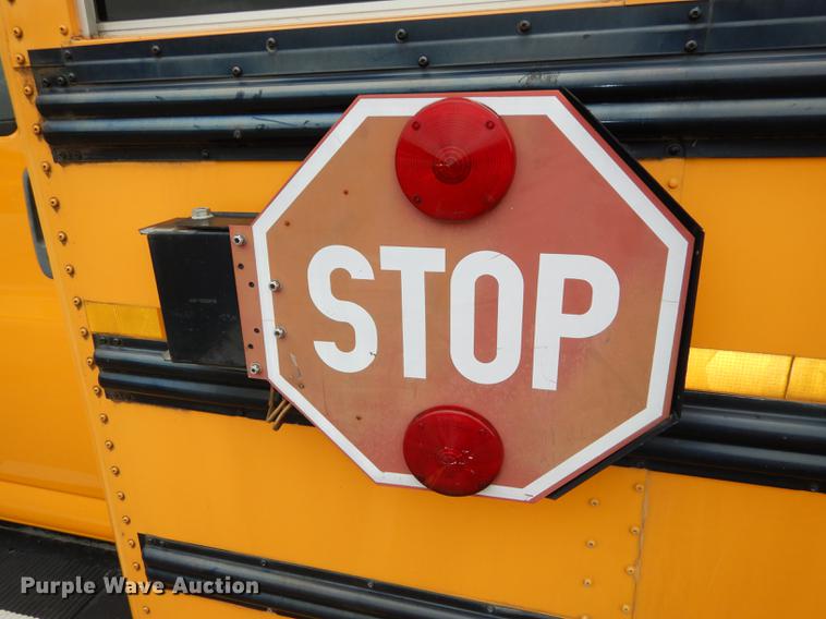 image for item DD0751 2002 GMC Savana G3500 Cargo Thomas school bus