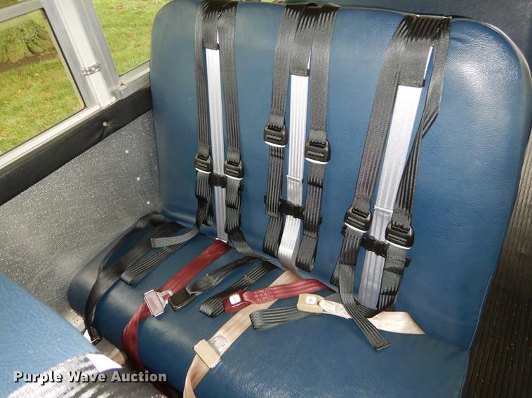 image for item DD0751 2002 GMC Savana G3500 Cargo Thomas school bus