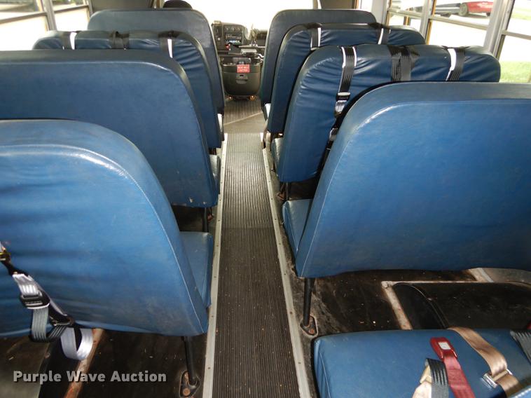 image for item DD0751 2002 GMC Savana G3500 Cargo Thomas school bus