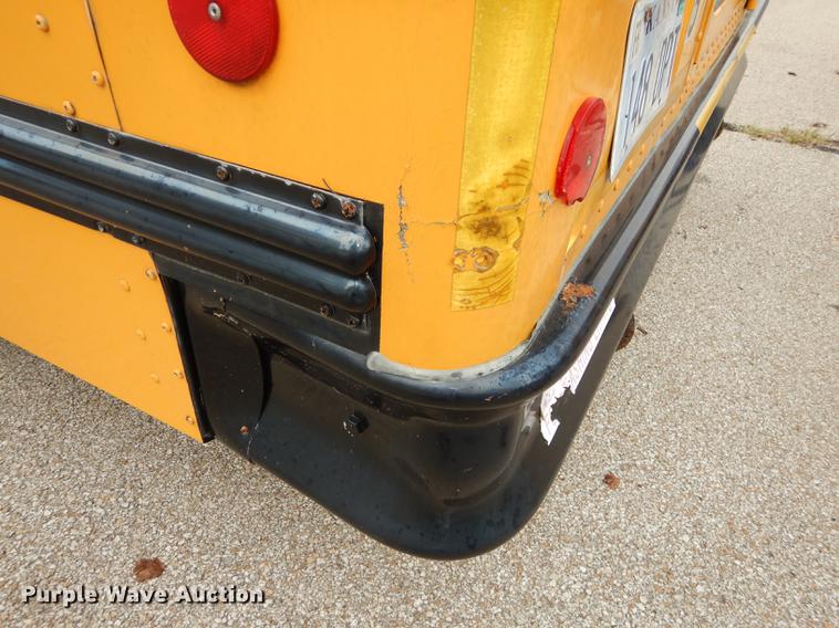 image for item DD0827 2002 GMC Savana G3500 Cargo Thomas school bus