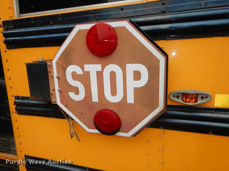 image for item DD0827 2002 GMC Savana G3500 Cargo Thomas school bus