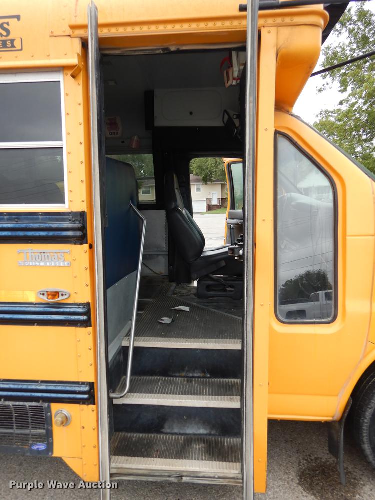 image for item DD0827 2002 GMC Savana G3500 Cargo Thomas school bus