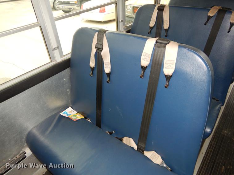 image for item DD0827 2002 GMC Savana G3500 Cargo Thomas school bus