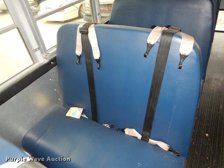 image for item DD0827 2002 GMC Savana G3500 Cargo Thomas school bus