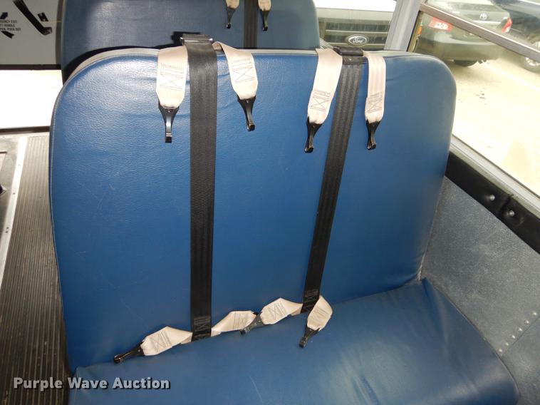 image for item DD0827 2002 GMC Savana G3500 Cargo Thomas school bus