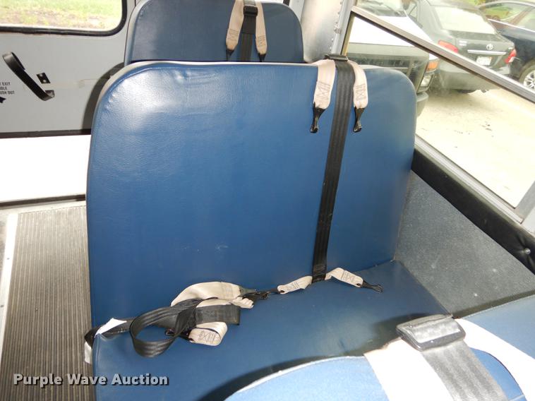 image for item DD0827 2002 GMC Savana G3500 Cargo Thomas school bus