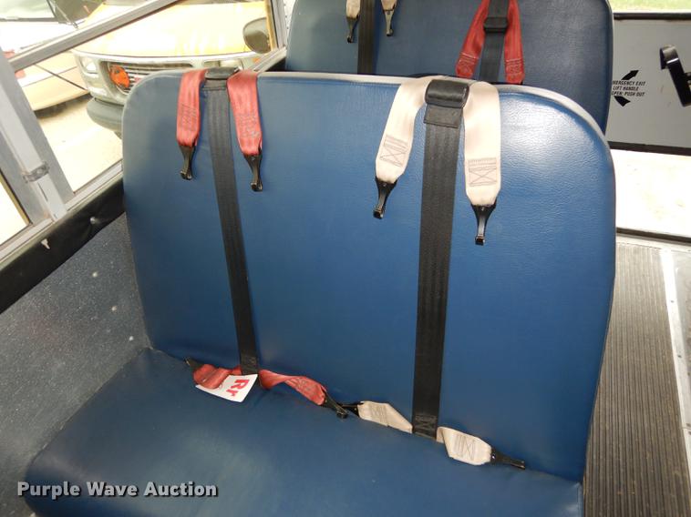 image for item DD0827 2002 GMC Savana G3500 Cargo Thomas school bus