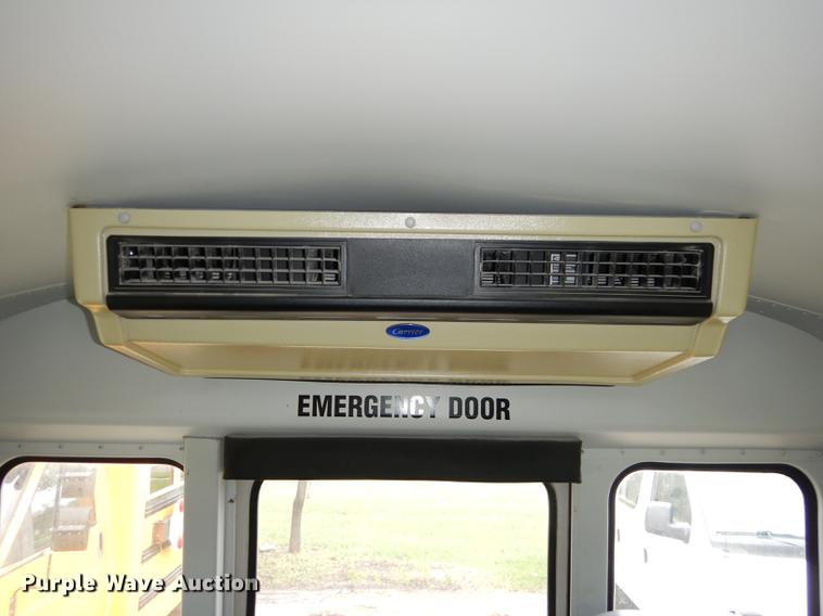 image for item DD0827 2002 GMC Savana G3500 Cargo Thomas school bus