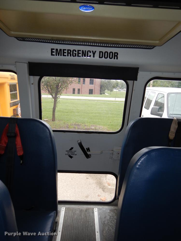 image for item DD0827 2002 GMC Savana G3500 Cargo Thomas school bus