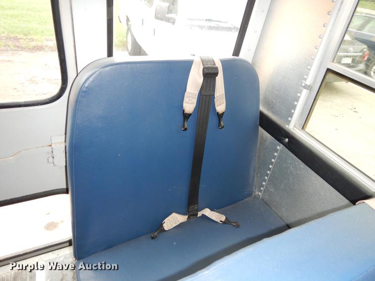 image for item DD0827 2002 GMC Savana G3500 Cargo Thomas school bus