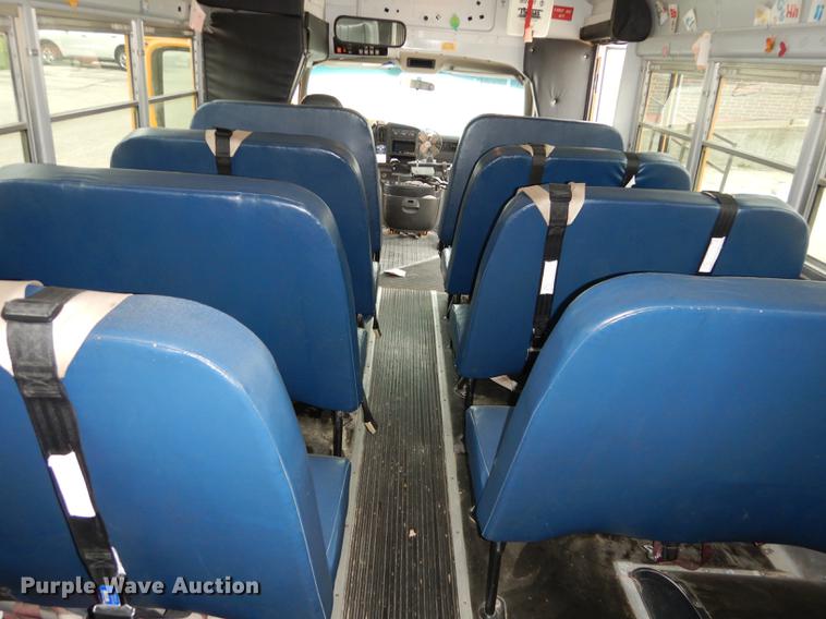 image for item DD0827 2002 GMC Savana G3500 Cargo Thomas school bus