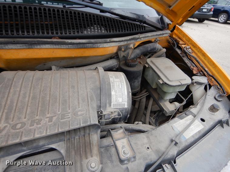 image for item DD0829 2002 GMC Savana G3500 Cargo Thomas school bus