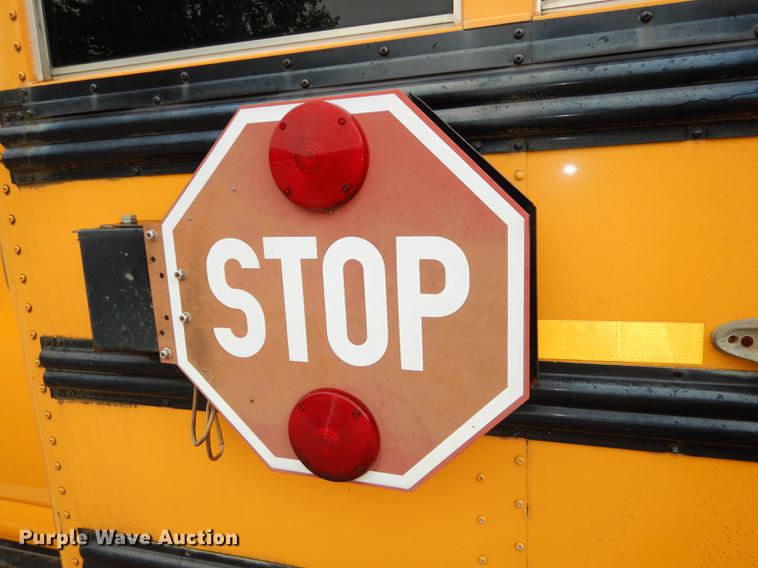 image for item DD0829 2002 GMC Savana G3500 Cargo Thomas school bus