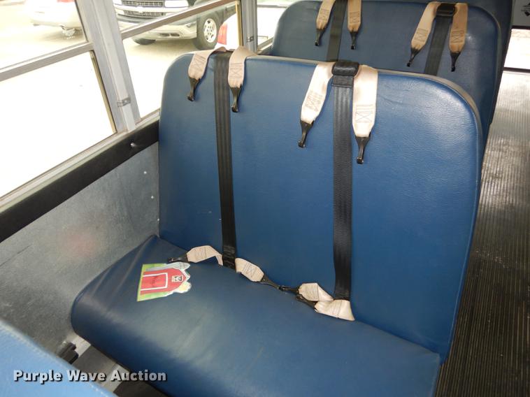 image for item DD0829 2002 GMC Savana G3500 Cargo Thomas school bus